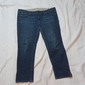 2009 GAP LIMITED EDITION CROPPED SKINNY JEANS WOMENS 30 CAPRI PANTS 10 LOW RISE